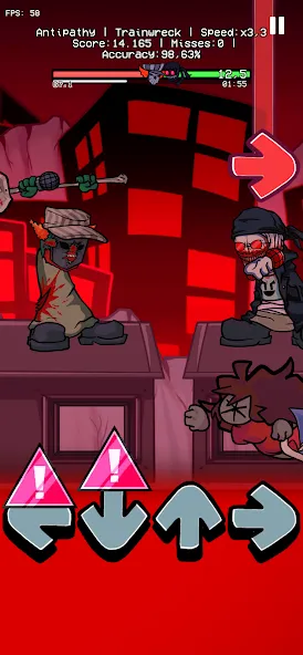 Antipathy Hank Madness Battle (ФНФ Антипатия Хенк 1 Мод) [МОД Unlimited Money] Screenshot 1