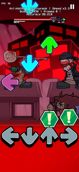 Antipathy Hank Madness Battle (ФНФ Антипатия Хенк 1 Мод) [МОД Unlimited Money] Screenshot 3