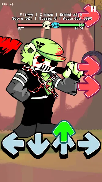 Flippy Flippin Out V1 Mod (ФНФ Флиппи Флиппинг Аут 1 Мод) [МОД Меню] Screenshot 3