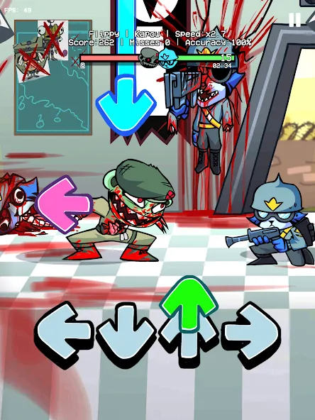 Flippy Flippin Out V1 Mod (ФНФ Флиппи Флиппинг Аут 1 Мод) [МОД Меню] Screenshot 4