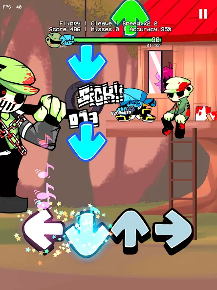 Flippy Flippin Out V1 Mod (ФНФ Флиппи Флиппинг Аут 1 Мод) [МОД Меню] Screenshot 5