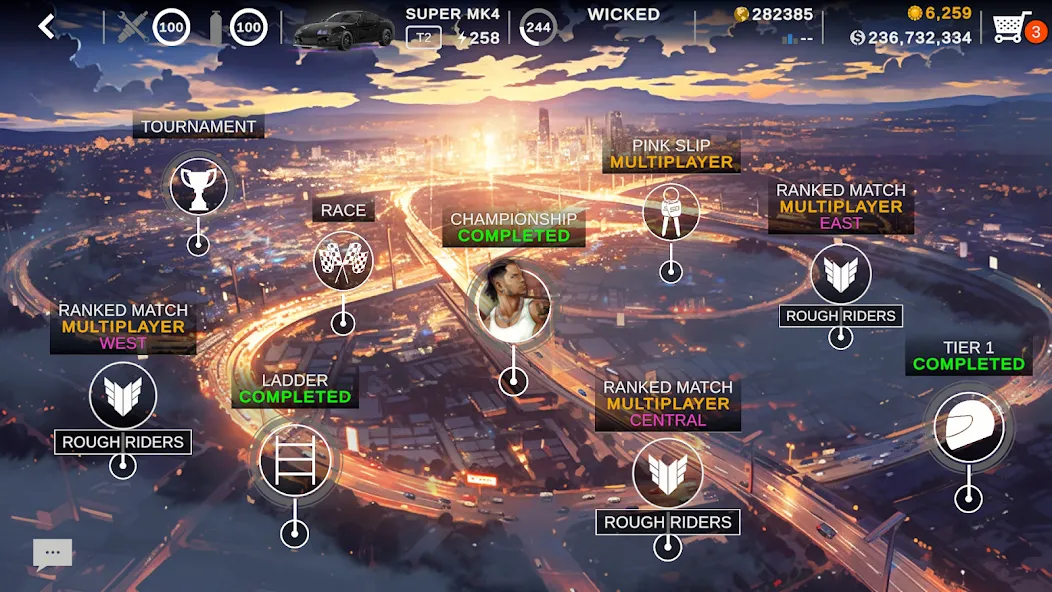 Street Drag 2: Real Car Racing (Стрит Дрэг 2) [МОД Бесконечные деньги] Screenshot 5