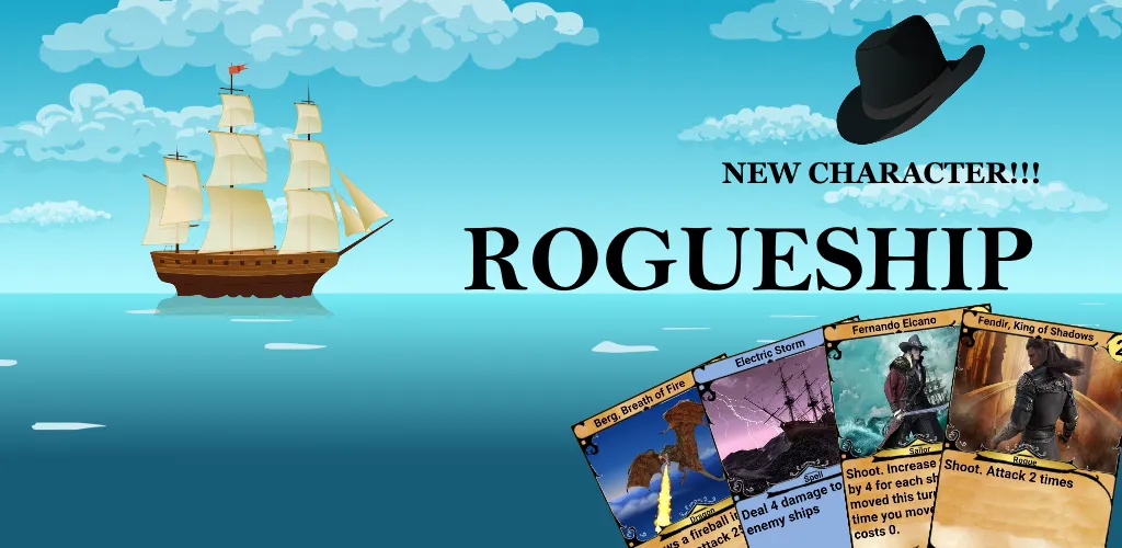 RogueShip - RPG Roguelike Card (РоугеШип) [МОД Бесконечные деньги] Screenshot 1