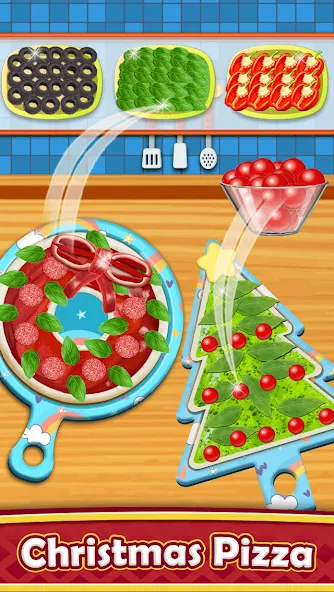 Pizza Maker - Cooking Games [МОД Бесконечные монеты] Screenshot 3