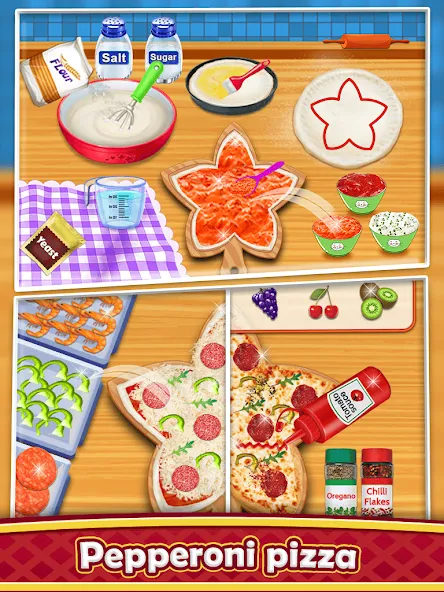 Pizza Maker - Cooking Games [МОД Бесконечные монеты] Screenshot 5