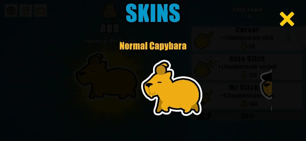 Capybara Clicker (Капибара Кликер) [МОД Много монет] Screenshot 3