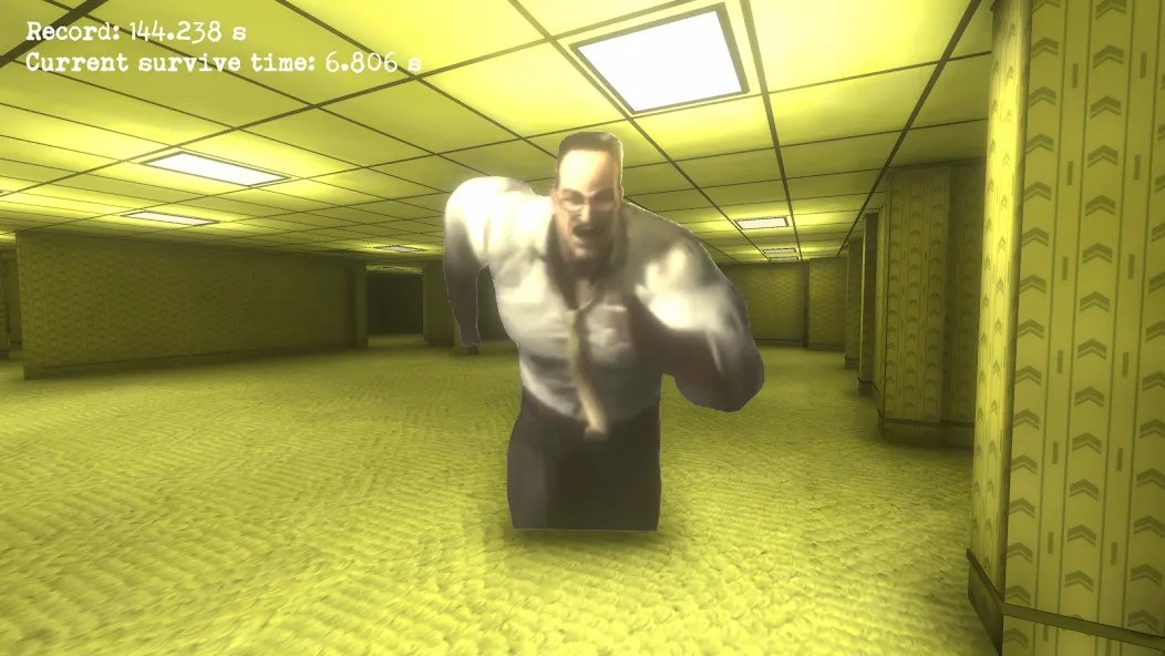 Nextbots In Backrooms: Obunga (Некстботы в комнатах сзади) [МОД Бесконечные деньги] Screenshot 2