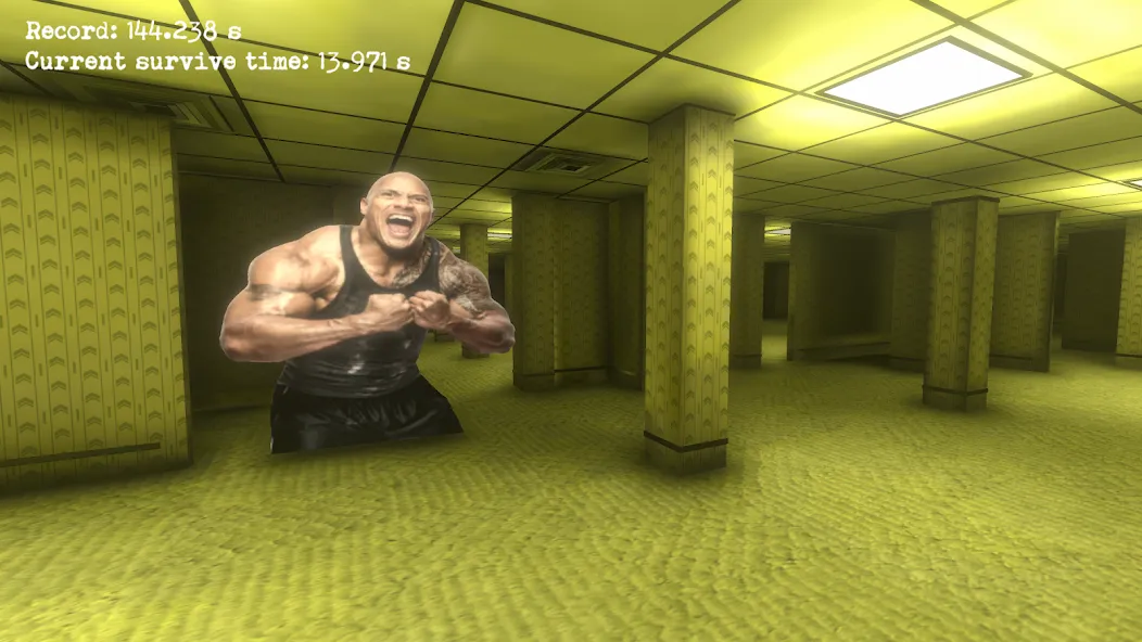 Nextbots In Backrooms: Obunga (Некстботы в комнатах сзади) [МОД Бесконечные деньги] Screenshot 3