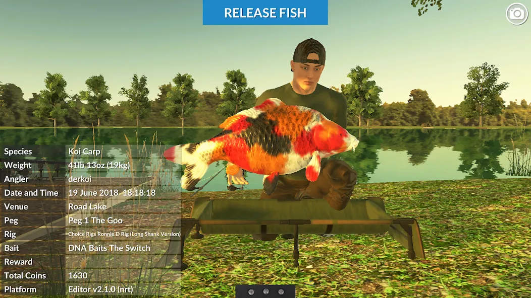 Carp Fishing Simulator (Карп Фишинг Симулятор) [МОД Все открыто] Screenshot 1