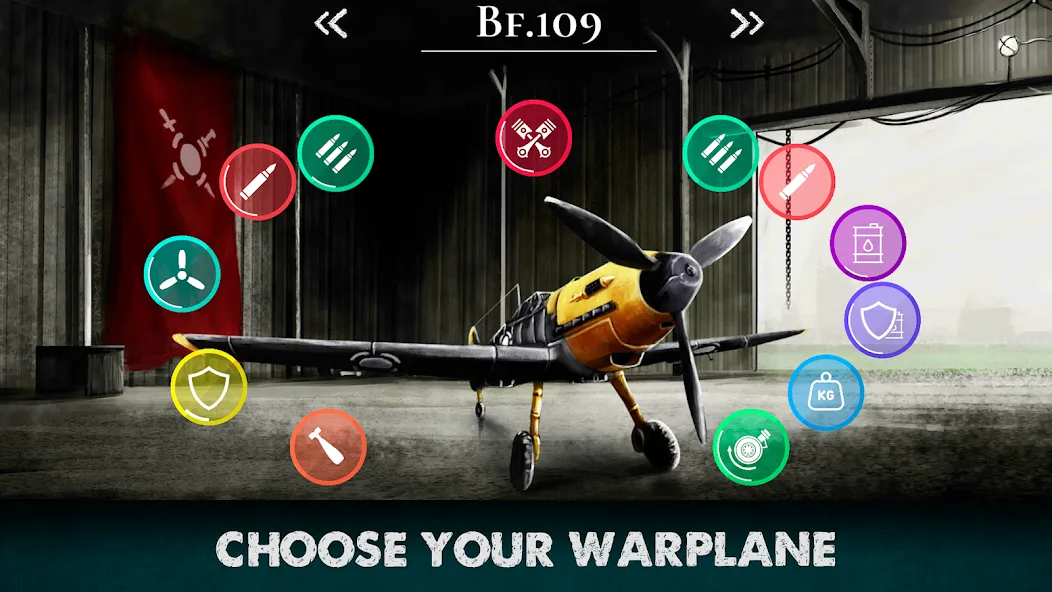 Warplanes Inc WW2 Plane & War [МОД Меню] Screenshot 2