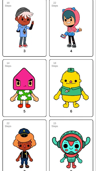 How to draw Toca [МОД Mega Pack] Screenshot 2