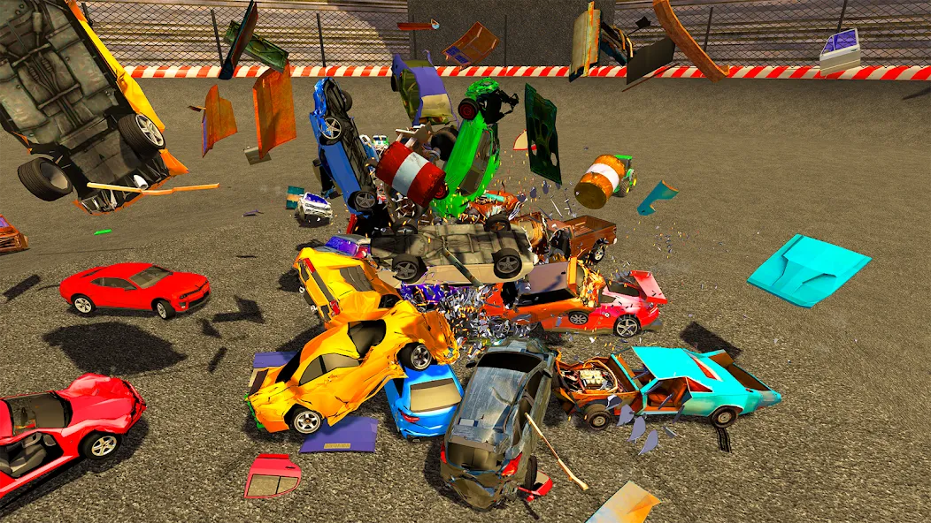 Demolition Derby Mad Car Crash (Дерби Деструкция Симулятор) [МОД Меню] Screenshot 1
