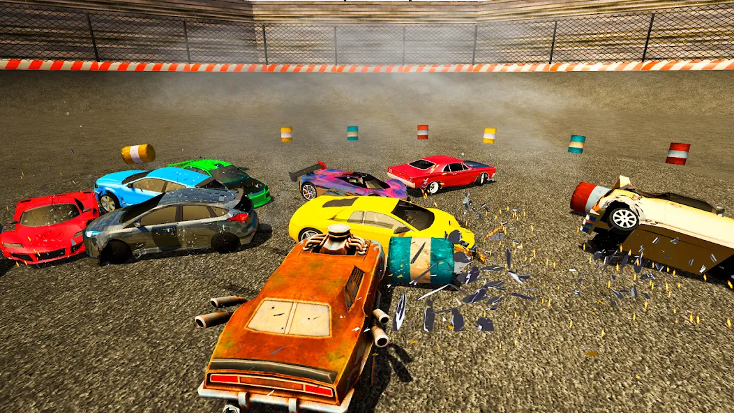 Demolition Derby Mad Car Crash (Дерби Деструкция Симулятор) [МОД Меню] Screenshot 5