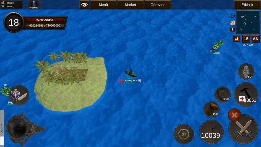 Naval Battle Online (Навальное Сражение Онлайн) [МОД Бесконечные деньги] Screenshot 3