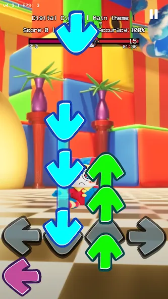 Digital Night Music Battles (ФНФ Мод Мику Музыкальное Шоу) [МОД Бесконечные монеты] Screenshot 3