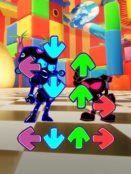 Digital Night Music Battles (ФНФ Мод Мику Музыкальное Шоу) [МОД Бесконечные монеты] Screenshot 5