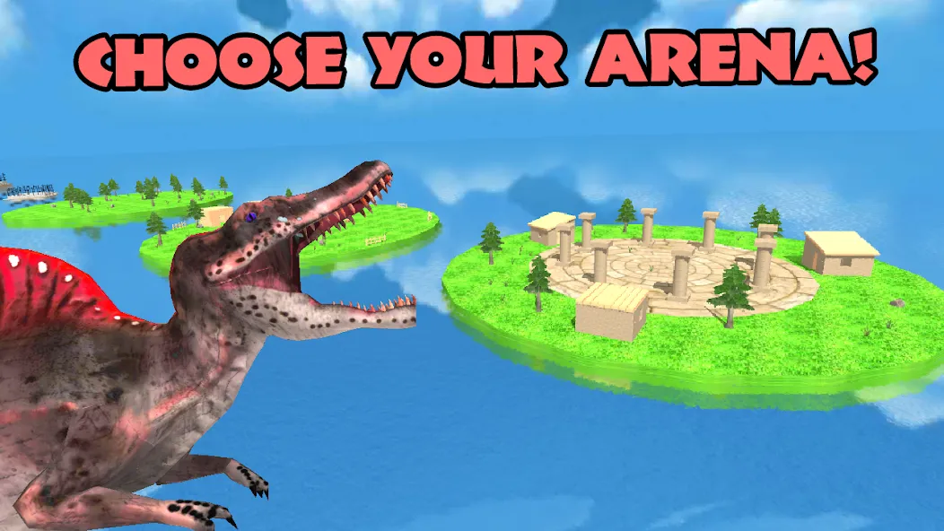 Dino Battle Arena Lost Kingdom (Дино Битва Арена Потерянное Королевство) [МОД Все открыто] Screenshot 2