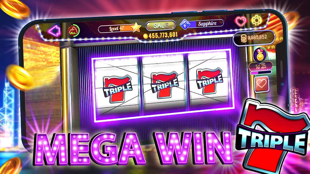 Old Vegas Slots - Casino 777 (Олд Вегас Слотс) [МОД Бесконечные деньги] Screenshot 3