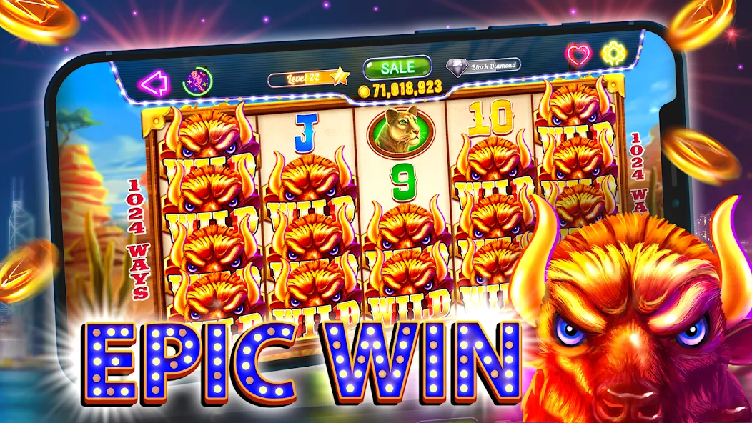 Old Vegas Slots - Casino 777 (Олд Вегас Слотс) [МОД Бесконечные деньги] Screenshot 4