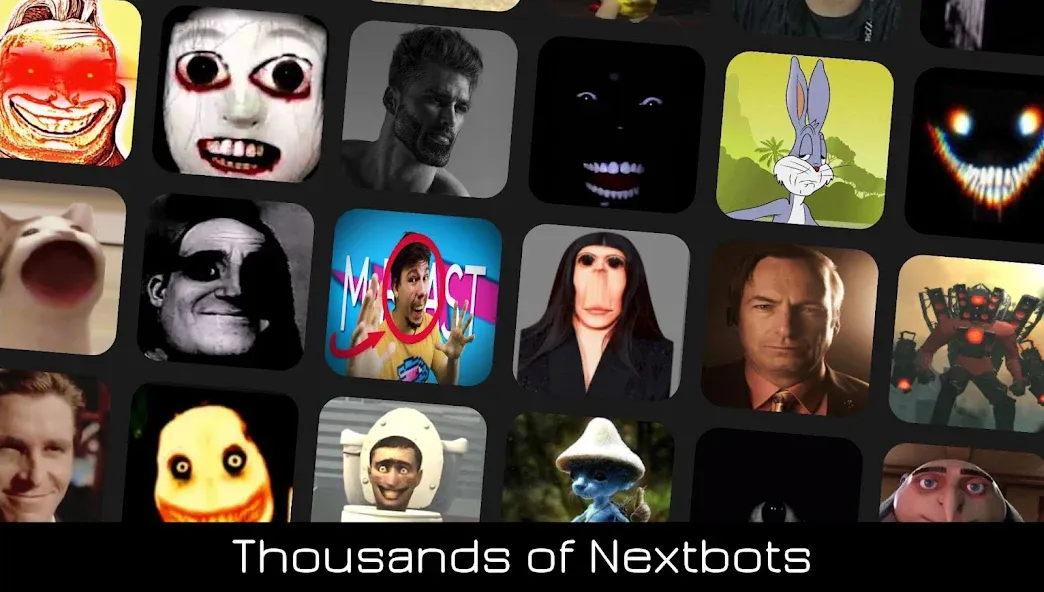Nextbots Online: Sandbox (Некстботс Онлайн) [МОД Unlocked] Screenshot 1