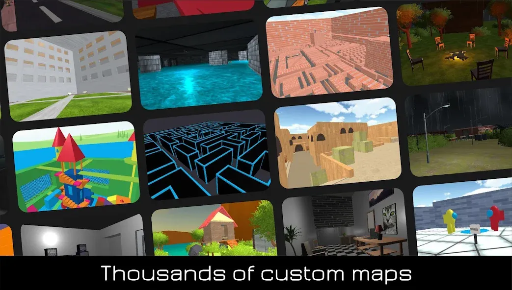 Nextbots Online: Sandbox (Некстботс Онлайн) [МОД Unlocked] Screenshot 2