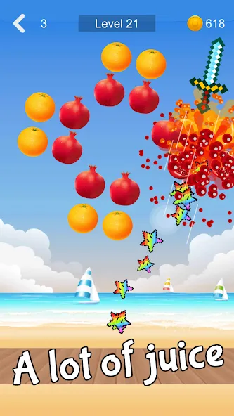 Fruit Sniper (Фрут Снайпер) [МОД Unlimited Money] Screenshot 2