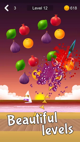 Fruit Sniper (Фрут Снайпер) [МОД Unlimited Money] Screenshot 3