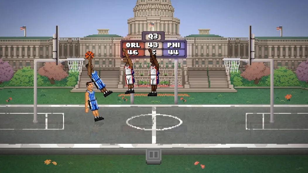Bouncy Basketball (Баунси Баскетбол) [МОД Все открыто] Screenshot 2