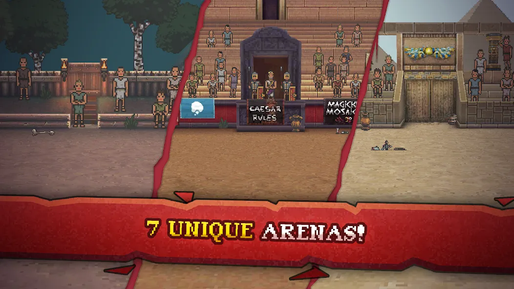 Gladihoppers - Gladiator Fight (Гладихопперс) [МОД Все открыто] Screenshot 4