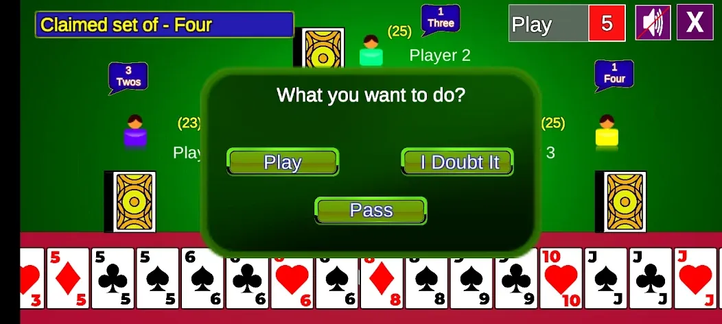 Bluff Card Game (Блеф карточная игра) [МОД Mega Pack] Screenshot 4
