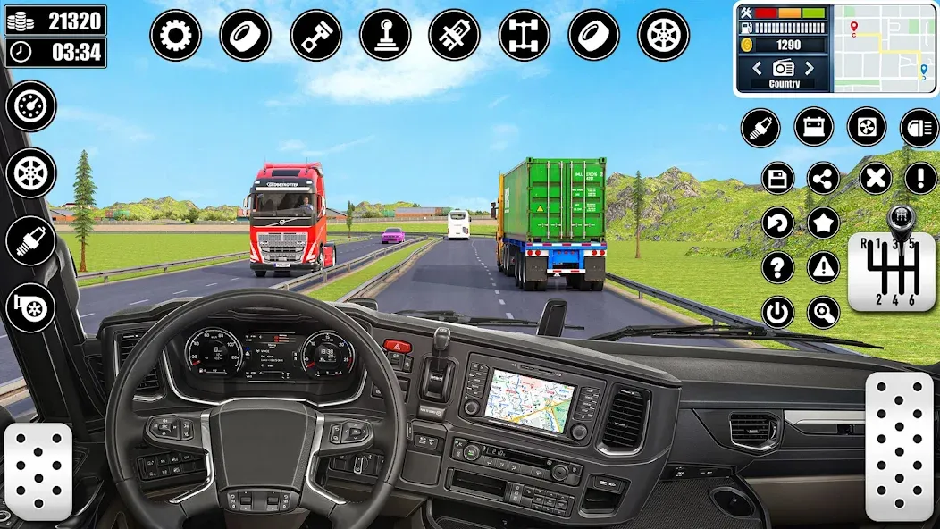 Cargo Delivery Truck Games 3D (Карго Деливери Трак Игры 3D) [МОД Много денег] Screenshot 4