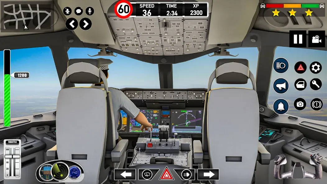 Plane Pilot Flight Simulator (Плейн Пилот Флайт Симулятор) [МОД Mega Pack] Screenshot 1