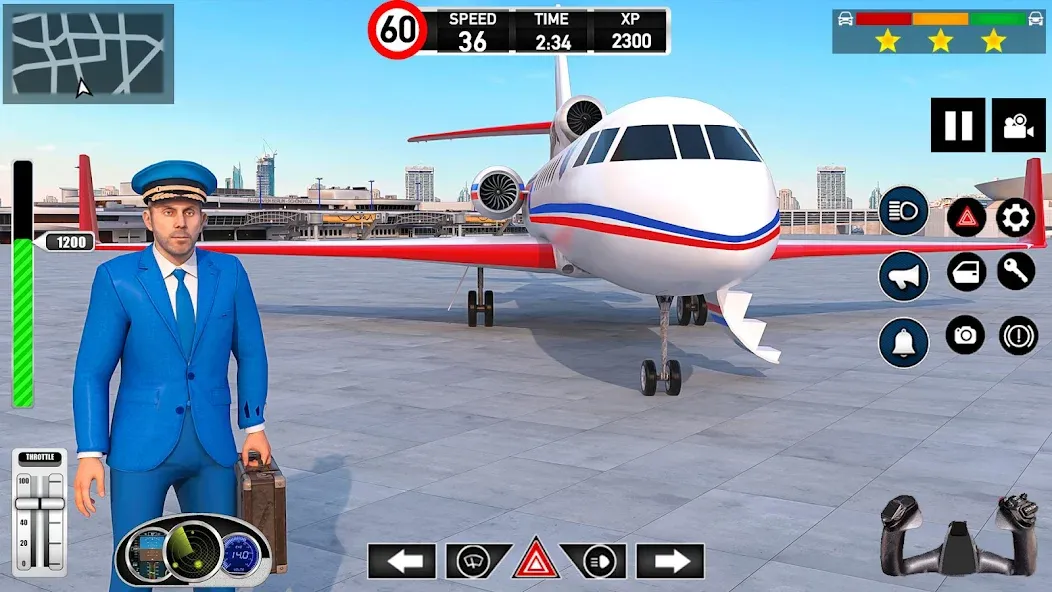 Plane Pilot Flight Simulator (Плейн Пилот Флайт Симулятор) [МОД Mega Pack] Screenshot 3