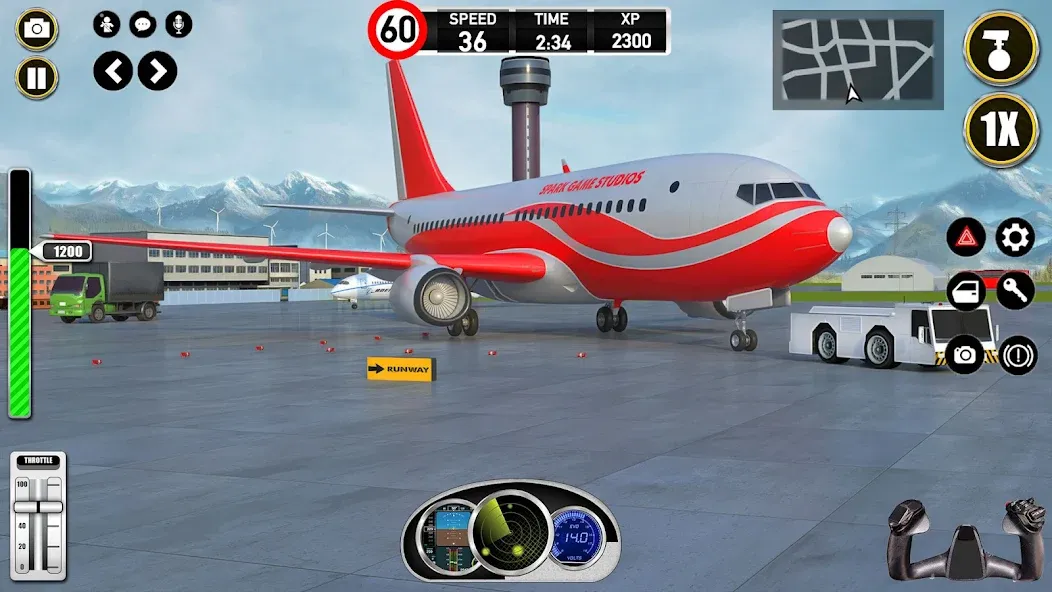 Plane Pilot Flight Simulator (Плейн Пилот Флайт Симулятор) [МОД Mega Pack] Screenshot 5