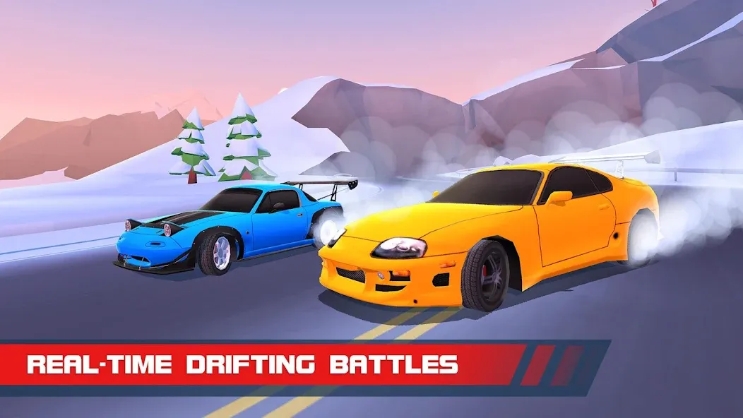 Drift Clash Online Racing (Дрифт Клаш) [МОД Много монет] Screenshot 2