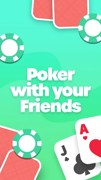 Poker with Friends - EasyPoker (ИзиПокер) [МОД Menu] Screenshot 1