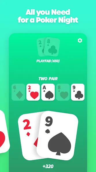 Poker with Friends - EasyPoker (ИзиПокер) [МОД Menu] Screenshot 2