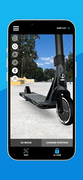 Scooter 3D custom builder (Скутер 3D настраиваемый конструктор) [МОД Unlimited Money] Screenshot 4