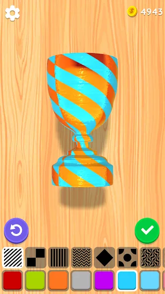 Wood Turning 3D - Carving Game [МОД Все открыто] Screenshot 5