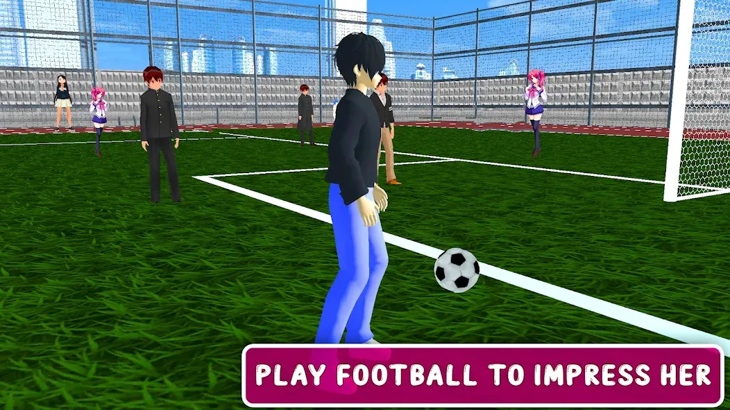 Anime High School Love Story [МОД Mega Pack] Screenshot 3