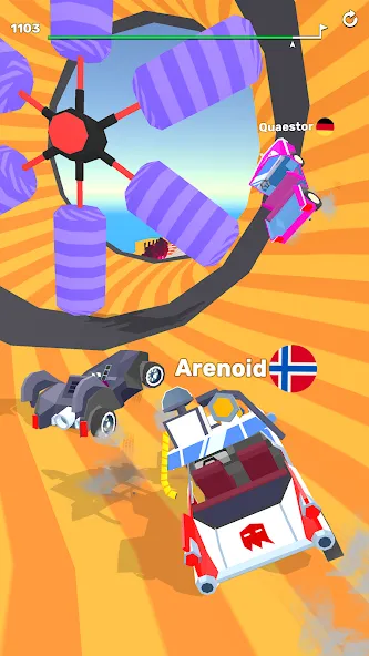 Ramp Racing 3D — Extreme Race [МОД Mega Pack] Screenshot 3