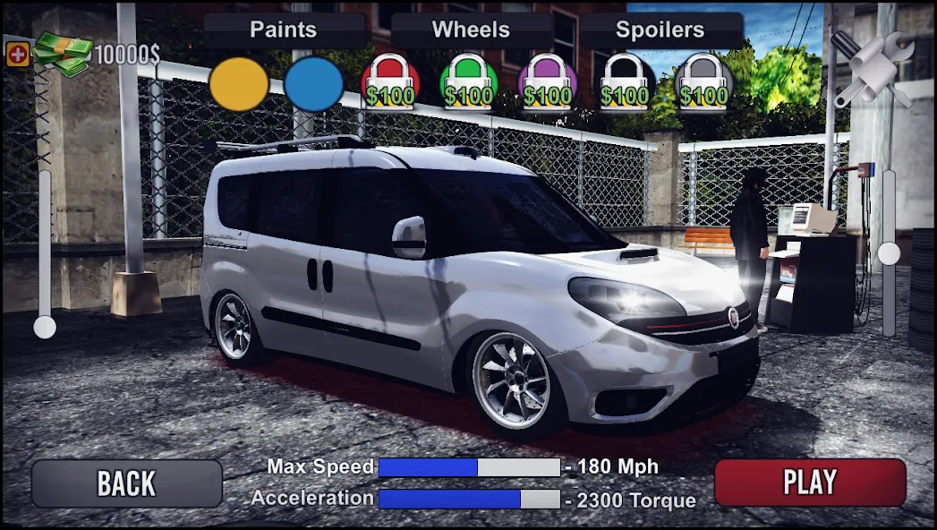 Doblo Drift Simulator (Добло Дрифт Симулятор) [МОД Unlocked] Screenshot 2