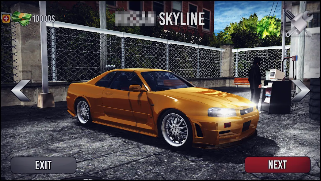 Skyline Drift Simulator (Скайлайн Дрифт Симулятор) [МОД Меню] Screenshot 1
