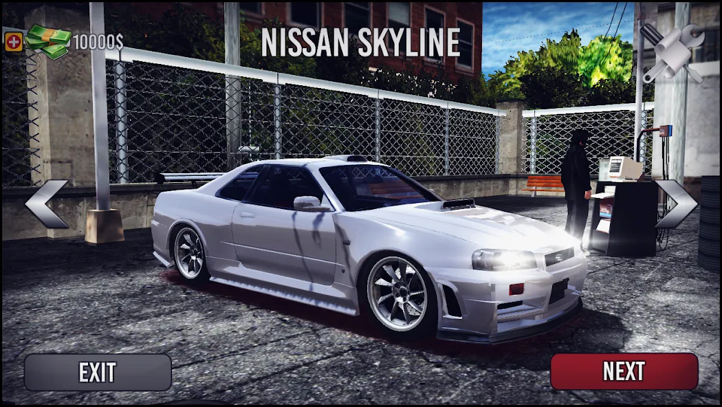 Skyline Drift Simulator (Скайлайн Дрифт Симулятор) [МОД Меню] Screenshot 2