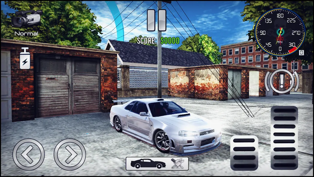 Skyline Drift Simulator (Скайлайн Дрифт Симулятор) [МОД Меню] Screenshot 5