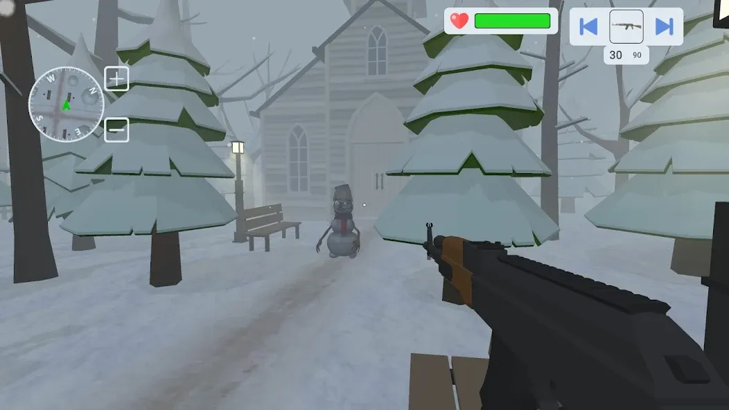 Evil Snowmen 2 (Ивил Сномен 2) [МОД Бесконечные монеты] Screenshot 1