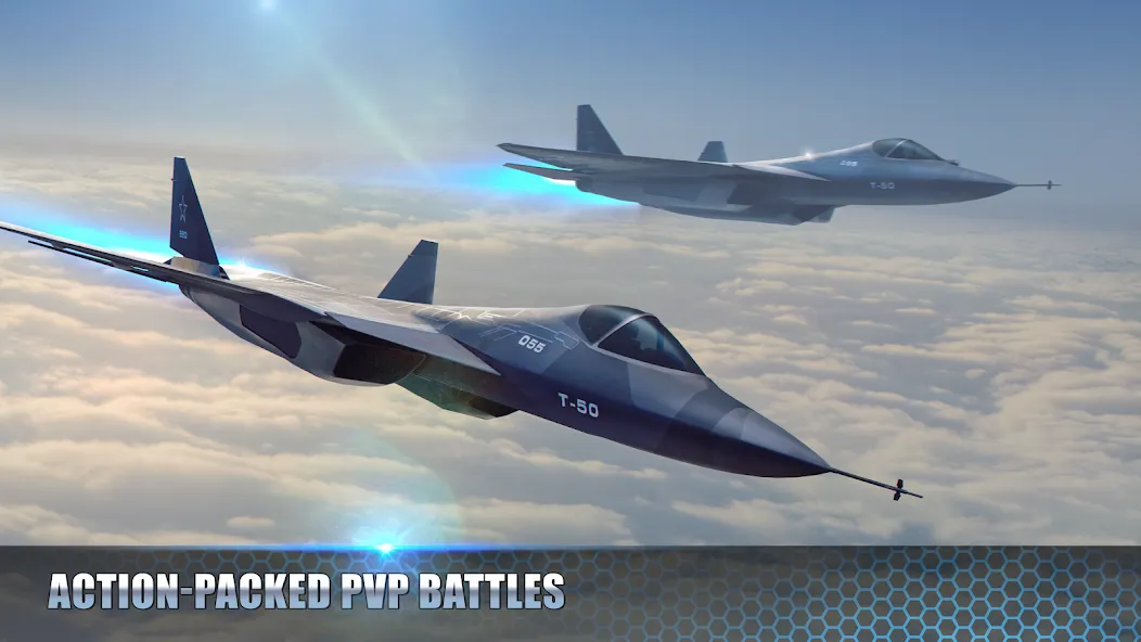Modern Warplanes: PvP Warfare (Модерн Варплейнс) [МОД Unlimited Money] Screenshot 1