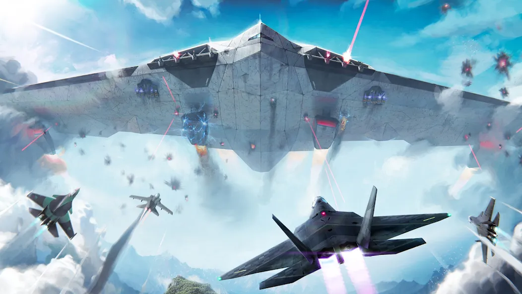 Modern Warplanes: PvP Warfare (Модерн Варплейнс) [МОД Unlimited Money] Screenshot 2