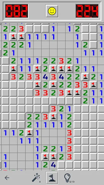 Minesweeper GO - classic game [МОД Бесконечные монеты] Screenshot 1