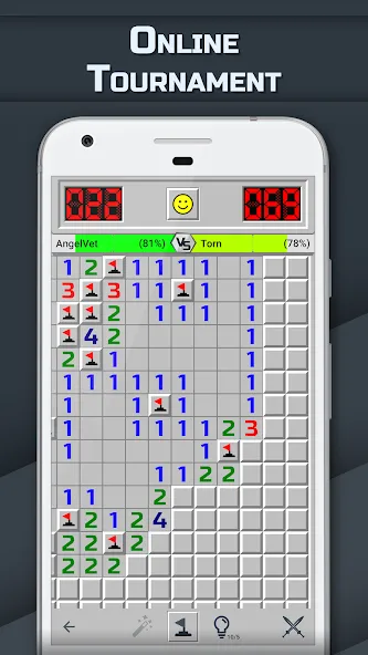 Minesweeper GO - classic game [МОД Бесконечные монеты] Screenshot 2